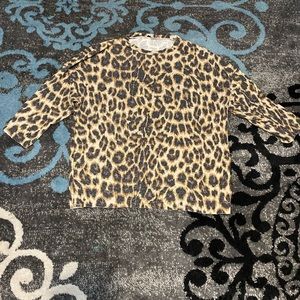 Zara Trafaluc Cheetah (Size-L) Like New